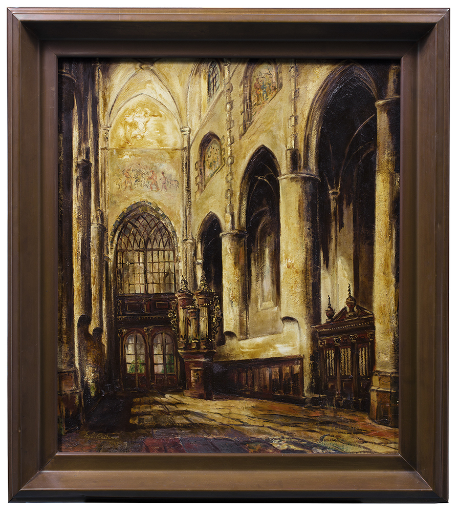 Interieur Martinikerk